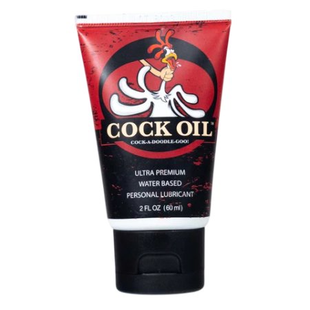 (image for) Cock Oil Water-Based Lubricant – Squeeze Tube 2 oz