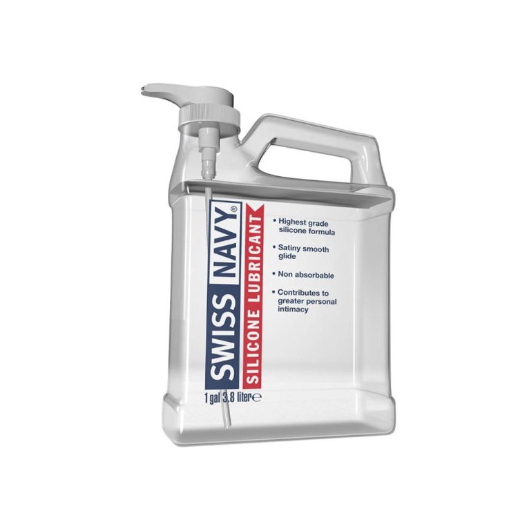 (image for) Swiss Navy Premium Silicone 1 Gallon Jug