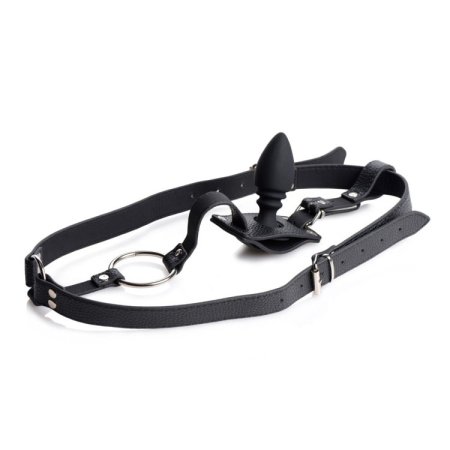 (image for) Cock Ring Harness w/ Silicone Anal Plug