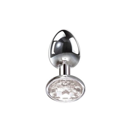 (image for) Adam & Eve Clear Gem Anal Plug Small