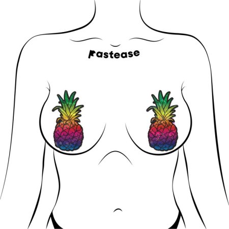 (image for) Rainbow Pineapple Sparkling Pasties