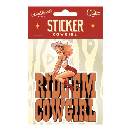 (image for) Ride Em Cowgirl Sticker