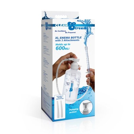 (image for) XL Enema Bottle with 3 Attachments