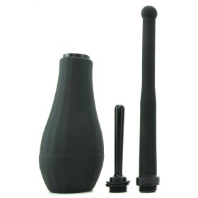 Ergoflo Director Anal Douche - Black