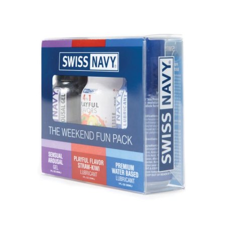 (image for) Swiss Navy Weekend Fun Pack 3x1oz