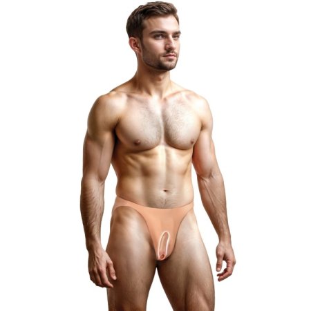 (image for) Pussy Strap Silicone Vagina Jockstrap