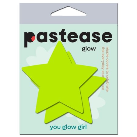 (image for) Star Pasties Glow in the Dark Star - Yellow