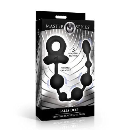 (image for) Balls Deep Vibrating Silicone Anal Beads