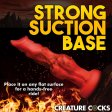 (image for) Fire Hound Silicone Dildo - Small