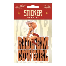 Ride Em Cowgirl Sticker