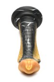 (image for) Golden Mamba Snake Silicone Dildo