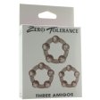 (image for) Zero Toler-Three Amigos Beaded Rings 3pc