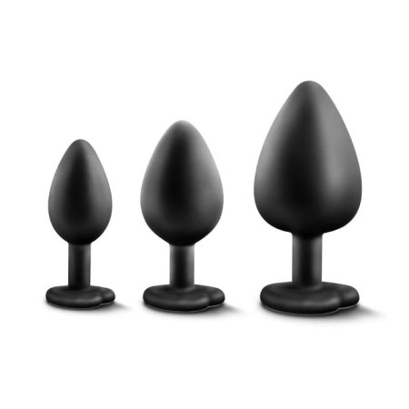 (image for) Luxe Bling Plugs Training Kit - White Gems 3pc