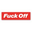 (image for) Fuck Off Sticker