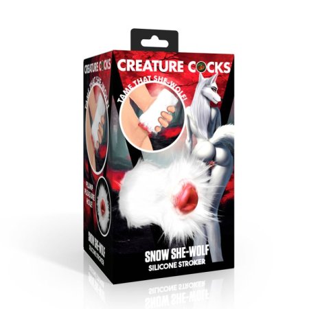 (image for) Snow She-Wolf Silicone Stroker