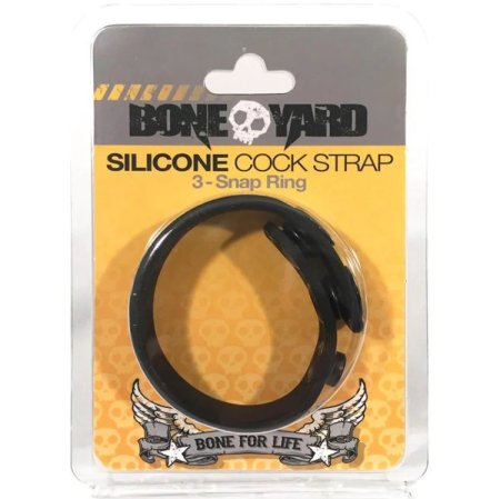 (image for) BoneYard Cock Strap - Black