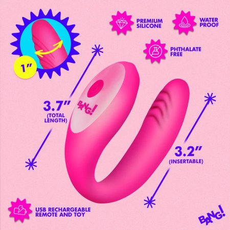 (image for) Gyrating G-Spot Vibrator - Pink