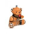 (image for) Gagged Bondage Teddy Bear Keychain