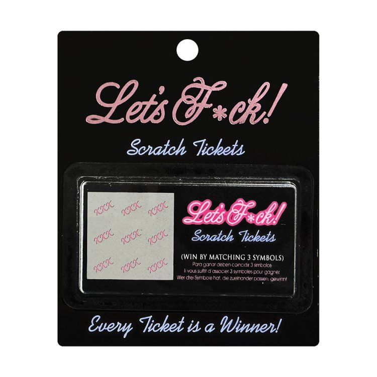 (image for) Let’s F*ck! Scratch Tickets - 8 coupons