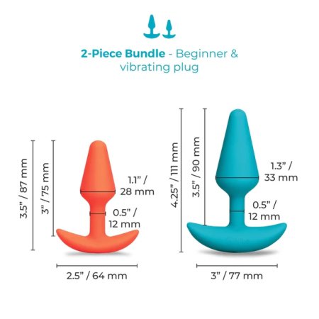 (image for) BUTTIES ANAL TRAINING SET (2 PIECE)
