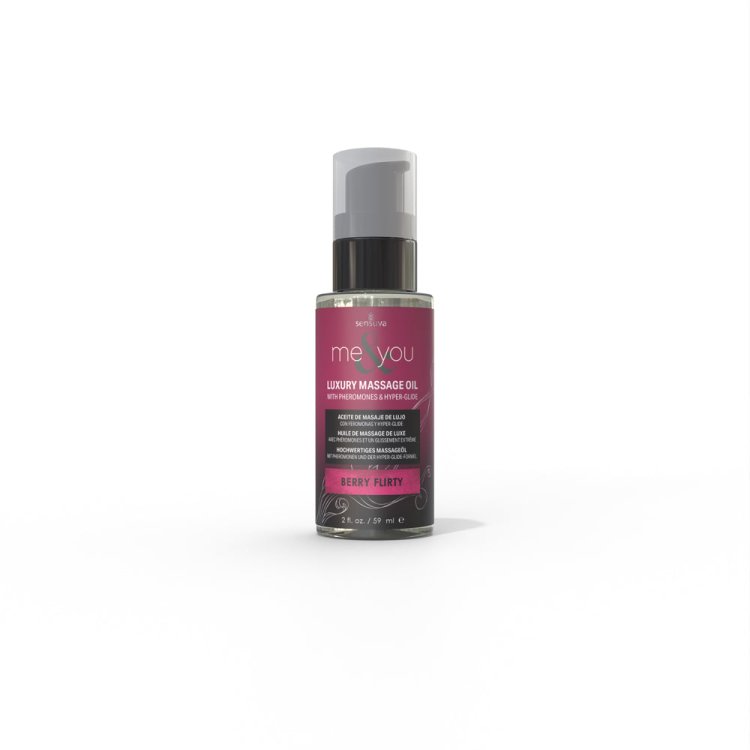 (image for) Me & You Massage Oil - Berry Flirty
