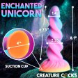 (image for) Moon Rider Glow-InThe-Dark Unicorn Dildo