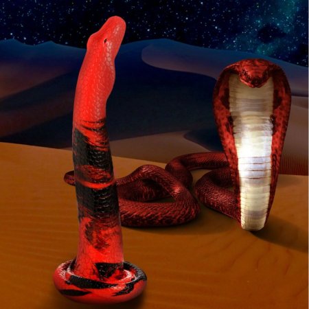 (image for) King Cobra - Large 14" Silicone Dong