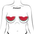 (image for) Watermelon Slice with a Bite Breast Pasties