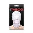 (image for) Hustler Taboo - Zippered Mouth Hood - Wh