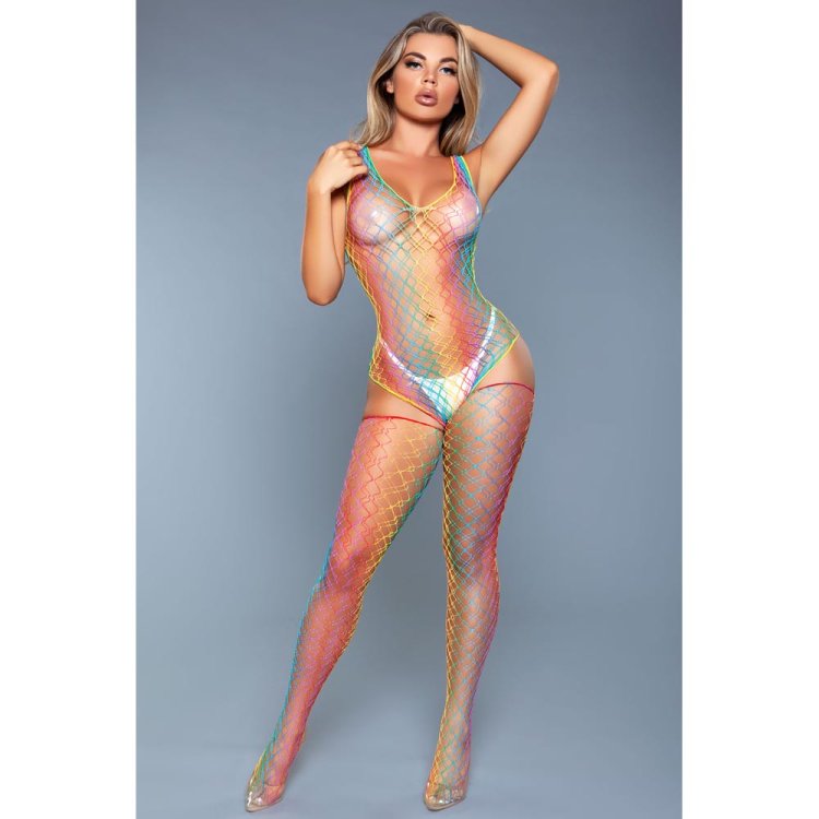 (image for) Sweet Revenge Bodystocking - Rainbow