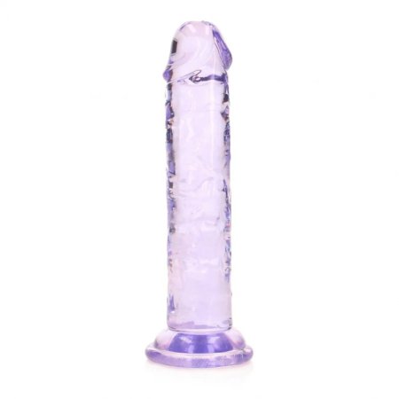 (image for) 6" Realistic Dildo No Balls - Purple