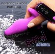 (image for) Vibrating Silicone Butt Plug with Digital RC