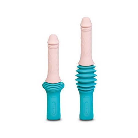 (image for) b-Vibe Realistic Thrusting Dildo Machine