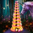 (image for) Twilight Rainbow Glass Dildo