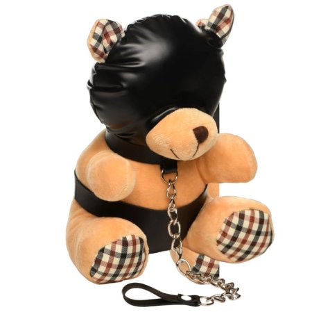 (image for) Hooded Bondage Teddy Bear Plush