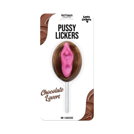 (image for) Lusty Lickers Pussy Pop - Chocolate