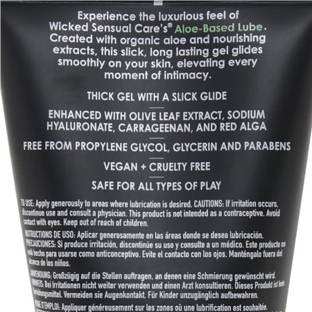 (image for) Aloe Vera Based Lube 4oz