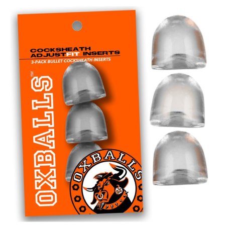 (image for) ADJUSTFIT INSERT 3-pack cocksheath inserts - Clear
