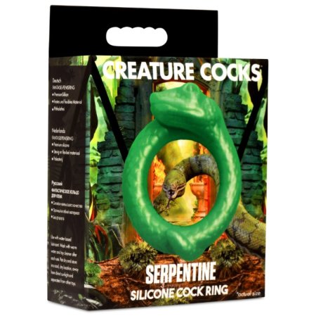 (image for) Serpentine Silicone Cock Ring