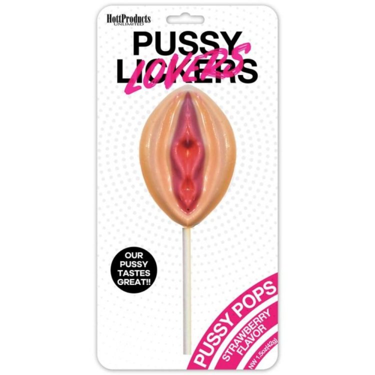 (image for) Pussy Lickers Pussy Pop - Strawberry