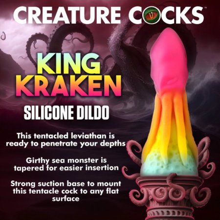 (image for) King Kraken Silicone Dildo *