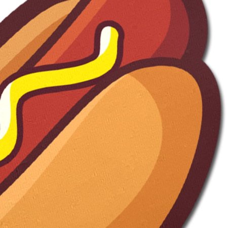(image for) Hotdog Pasties Weiner with Mustard Nipple Covers