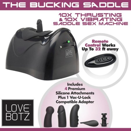 (image for) The Bucking Saddle 10X Thrusting & 10X Vibrating Saddle Sex Machine