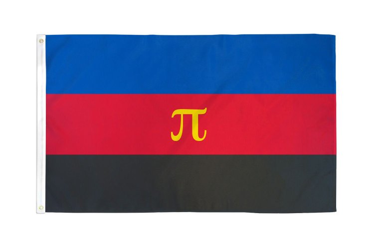 (image for) Polyamory Flag 3\' X 5\' Polyester