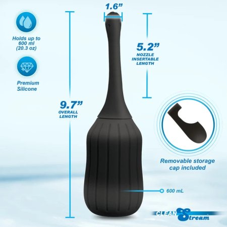(image for) Silicone Enema Bulb w/ Posable Nozzle