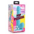 (image for) POP 6.5" Dildo with Balls - Blue