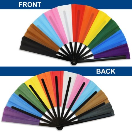 (image for) Progress Pride X-Large Hand Fan