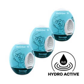 ? Masturbator Egg 3er Set (Savage) Light Blue (100% off)