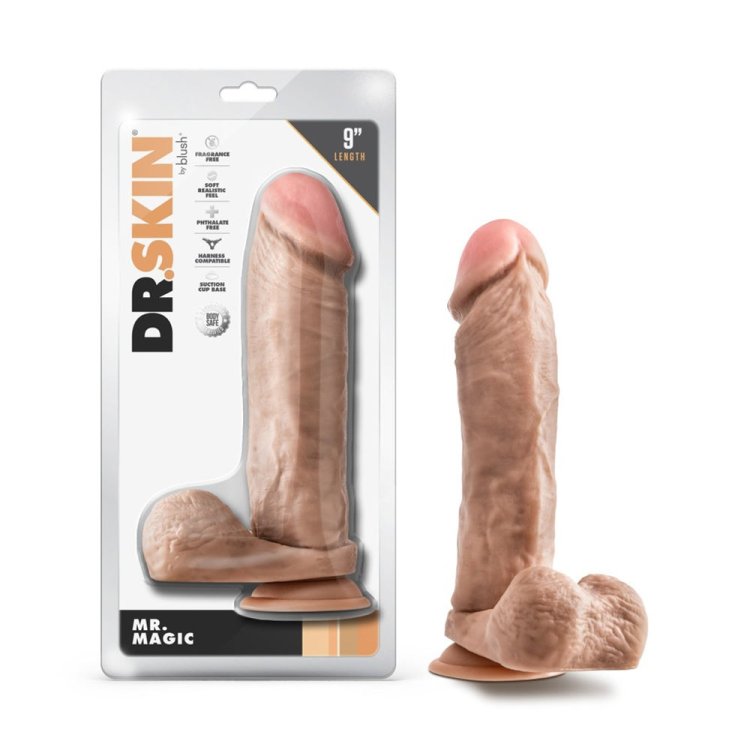 (image for) Dr Skin - Mr Magic - 9\" Dildo w/ Balls