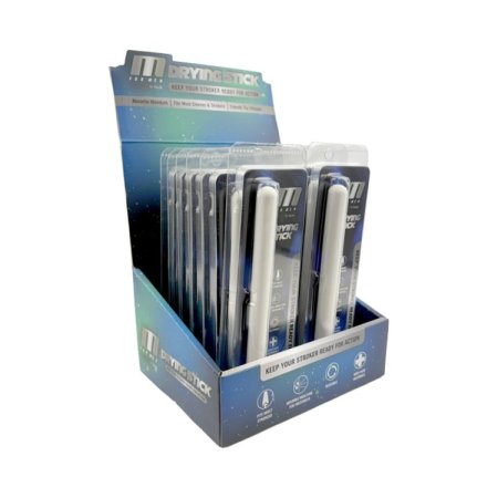 (image for) M for Men - Drying Stick - White - 12 pcs Counter Display